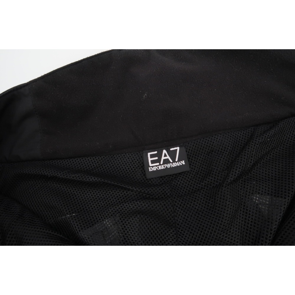 Emporio Armani EA7‎ Mens Large Black Technical Ski Snow Pants Trousers Straight - Picture 5 of 15